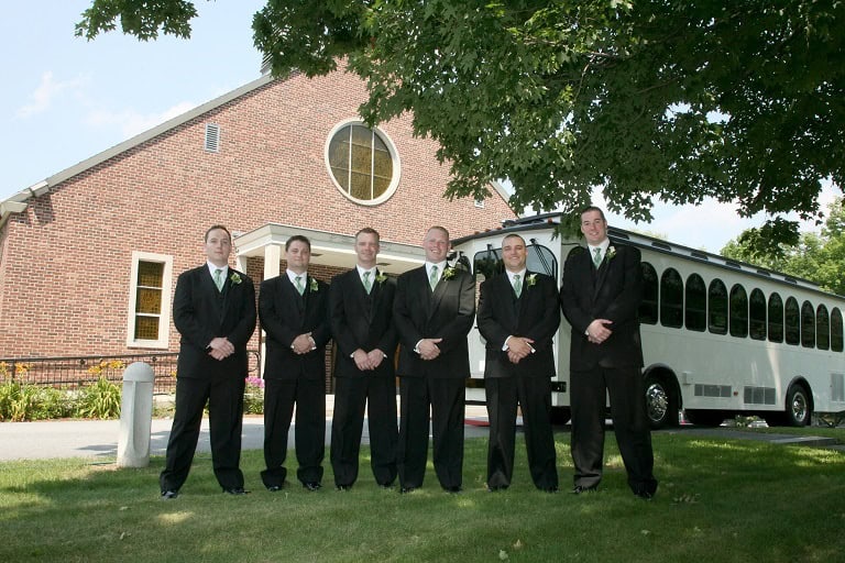 Trolley-and-groomsmen