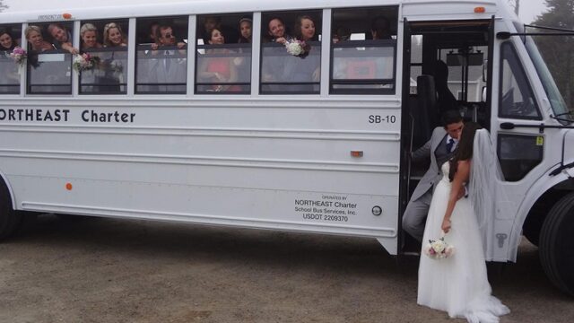 White-School-Bus-Wedding